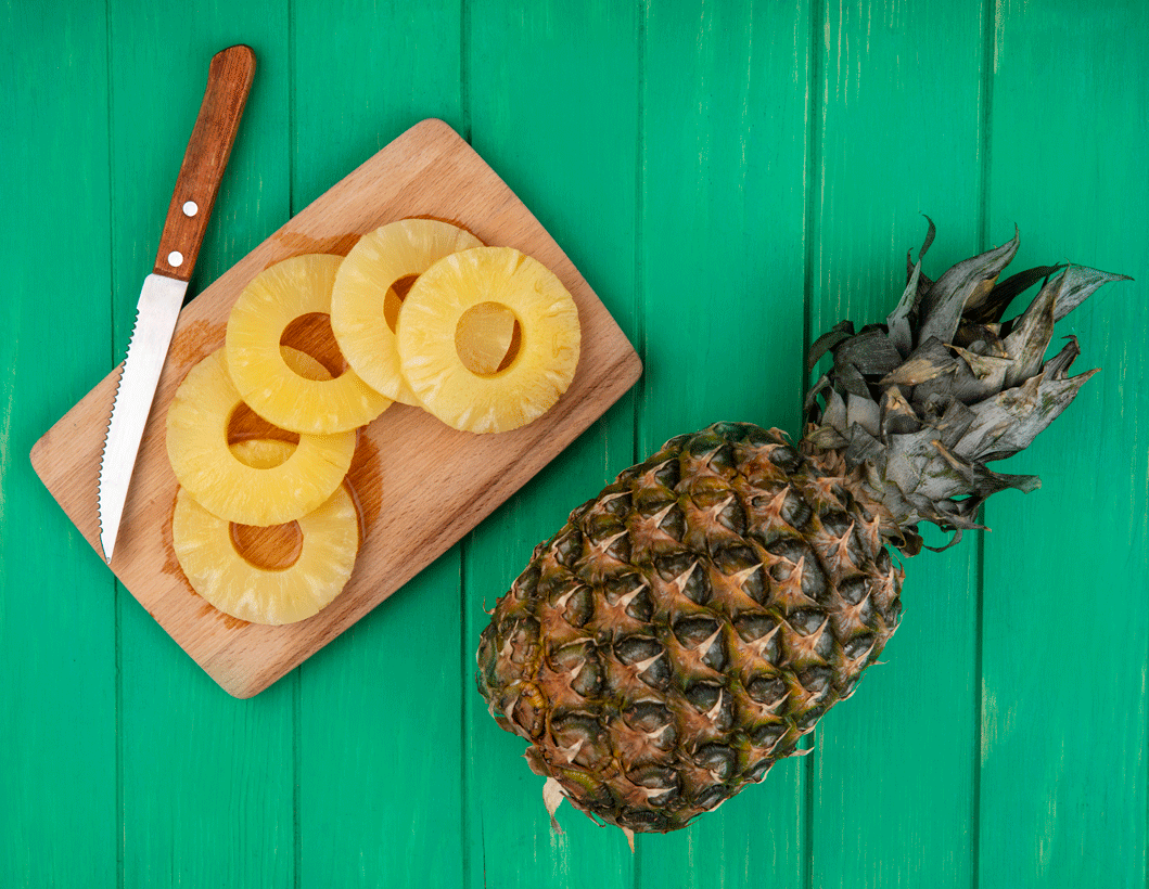 CARAMELIZED PINEAPPLE